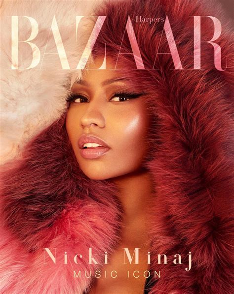 nicki minaj harper's bazaar.